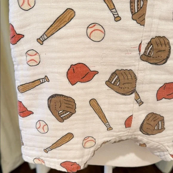 Angel Dear - Boys Baseball Print Romper - Size: 3T - Picture 7 of 10